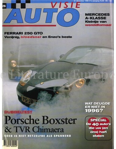 1996 AUTOVISIE MAGAZINE 26 DUTCH