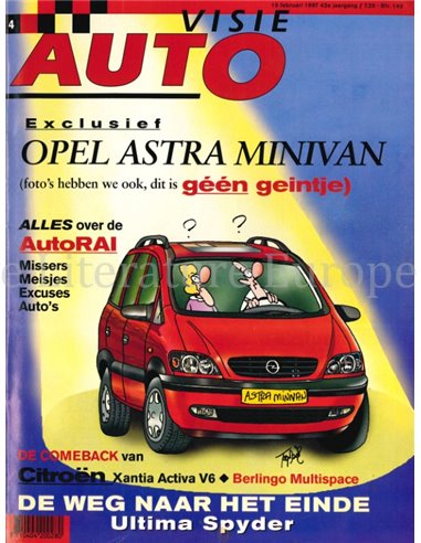 1997 AUTOVISIE MAGAZINE 04 DUTCH