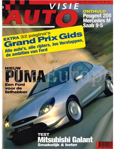 1997 AUTOVISIE MAGAZINE 05 NEDERLANDS