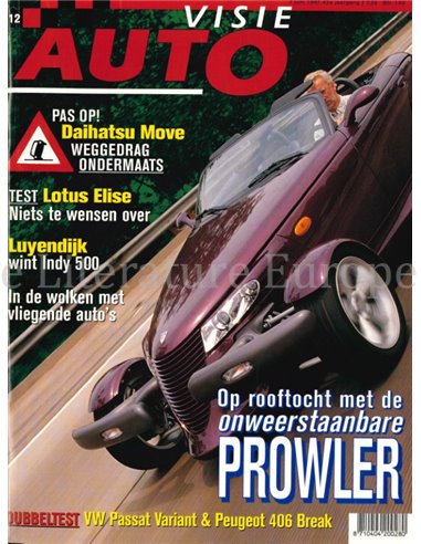 1997 AUTOVISIE MAGAZINE 12 NEDERLANDS