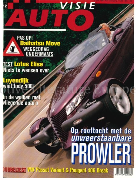1997 AUTOVISIE MAGAZIN 12 NIEDERLÄNDISCH