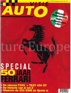 1997 AUTOVISIE MAGAZINE 13 NEDERLANDS