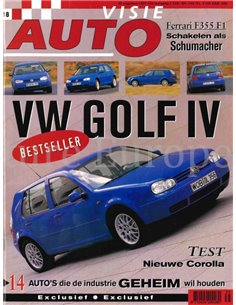 1997 AUTOVISIE MAGAZIN 18 NIEDERLÄNDISCH