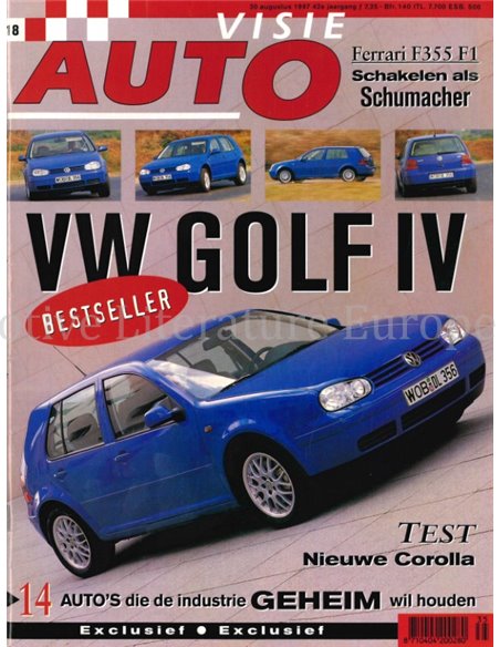 1997 AUTOVISIE MAGAZINE 18 DUTCH