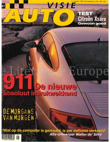 1997 AUTOVISIE MAGAZINE 21 DUTCH