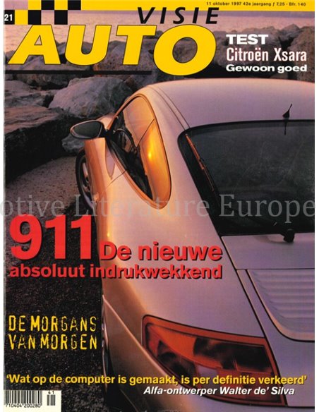 1997 AUTOVISIE MAGAZIN 21 NIEDERLÄNDISCH