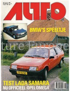 1986 AUTOVISIE MAGAZINE 18 DUTCH