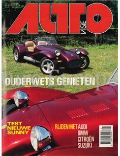 1986 AUTOVISIE MAGAZINE 19 NEDERLANDS