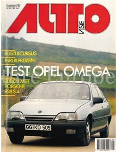 1986 AUTOVISIE MAGAZIN 20 NIEDERLÄNDISCH