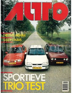 1986 AUTOVISIE MAGAZINE 21 DUTCH