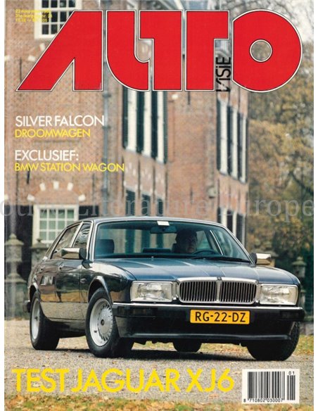 1986 AUTOVISIE MAGAZINE 24 NEDERLANDS