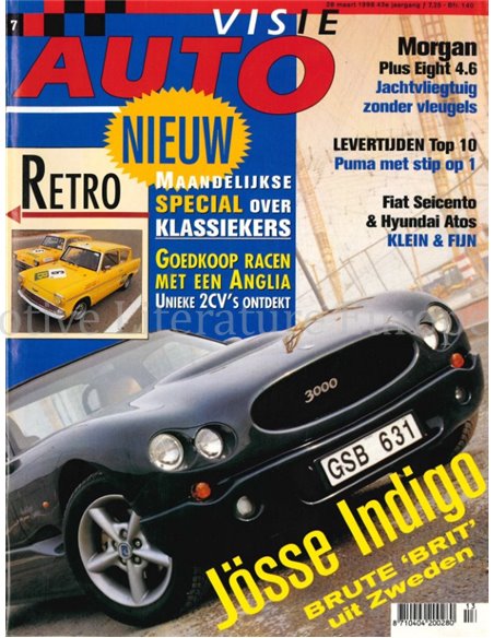 1998 AUTOVISIE MAGAZIN 07 NIEDERLÄNDISCH