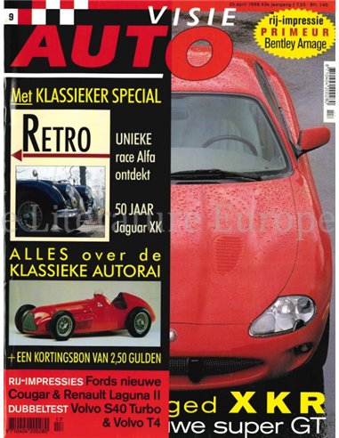 1998 AUTOVISIE MAGAZINE 09 NEDERLANDS