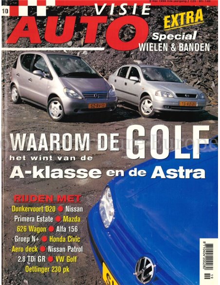 1998 AUTOVISIE MAGAZINE10 NEDERLANDS