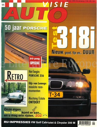 1998 AUTOVISIE MAGAZINE 11 NEDERLANDS