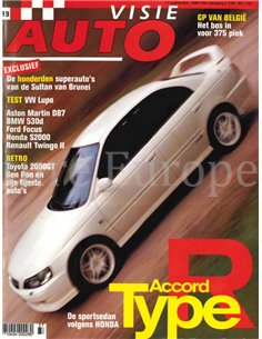 1998 AUTOVISIE MAGAZINE 19 DUTCH