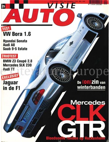 1998 AUTOVISIE MAGAZIN 25 NIEDERLÄNDISCH