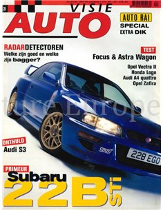 1999 AUTOVISIE MAGAZIN 03 NIEDERLÄNDISCH