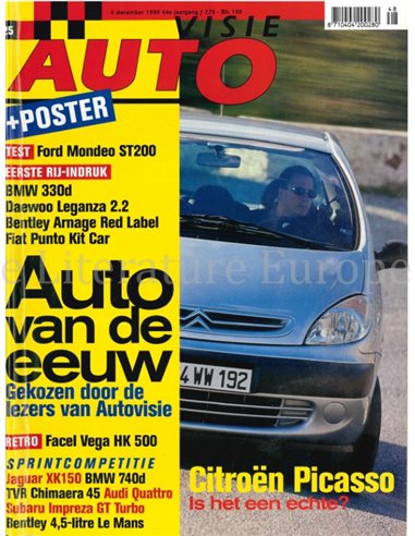 1999 AUTOVISIE MAGAZINE 25 NEDERLANDS