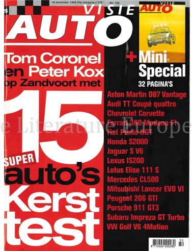 1999 AUTOVISIE MAGAZIN 26 NIEDERLÄNDISCH
