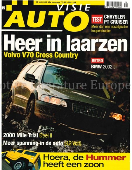 2000 AUTOVISIE MAGAZINE 15 NEDERLANDS