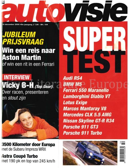 2000 AUTOVISIE MAGAZINE 26 DUTCH