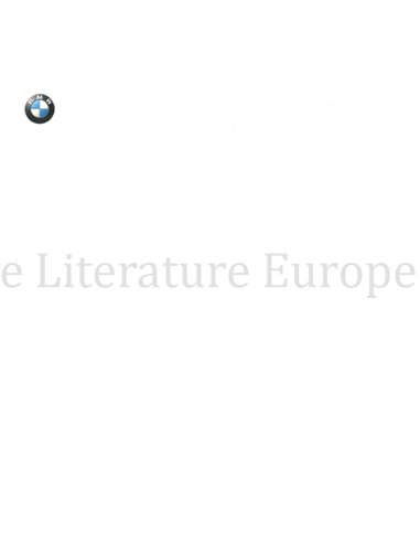 1998 BMW L7 BROCHURE GERMAN