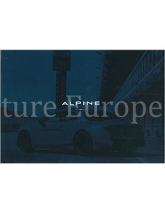2022 ALPINE A110 BROCHURE ENGELS