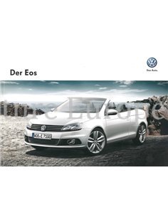 2012 VOLKSWAGEN EOS BROCHURE DUITS