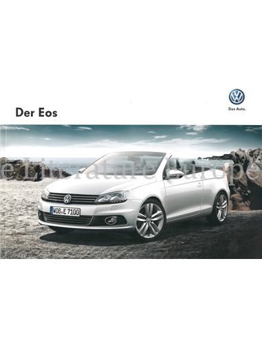 2012 VOLKSWAGEN EOS BROCHURE GERMAN