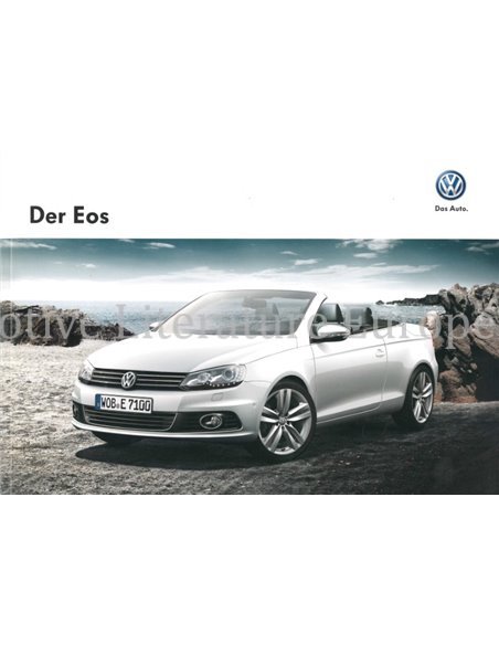 2012 VOLKSWAGEN EOS BROCHURE GERMAN