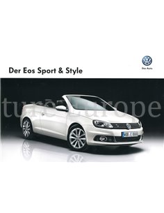 2012 VOLKSWAGEN EOS SPORT & STYLE BROCHURE DUITS