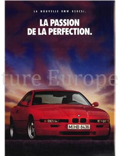1992 BMW 8ER PROSPEKT FRANZÖSISCH