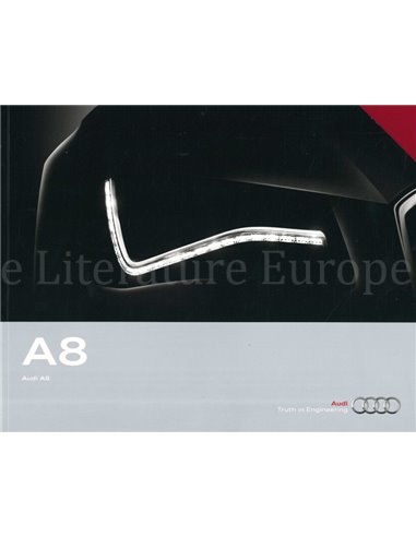 2014 AUDI A8 BROCHURE ENGLISH
