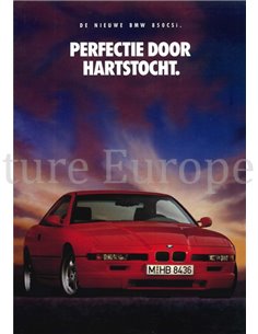 1992 BMW 8 SERIES BROCHURE DUTCH