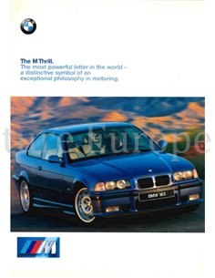 1999 BMW M3 BROCHURE ENGELS