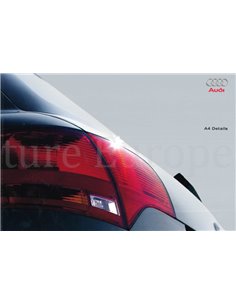 2004 AUDI A4 BROCHURE DUITS 2