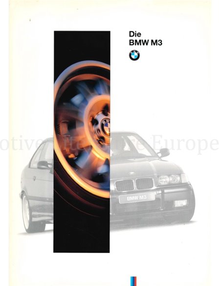 1995 BMW M3 BROCHURE GERMAN