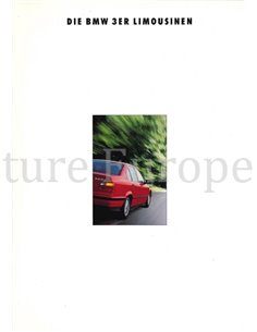 1992 BMW 3 SERIE BROCHURE NEDERLANDS