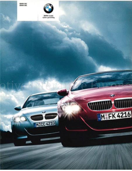 2006 BMW M5 | M6 BROCHURE DUTCH