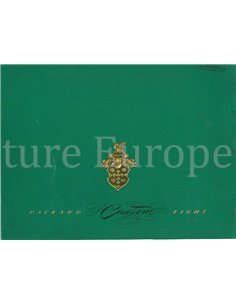 1948 PACKARD CUSTOM EIGHT BROCHURE ENGLISH (USA)