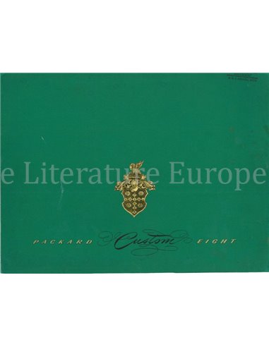 1948 PACKARD CUSTOM EIGHT BROCHURE ENGLISH (US)