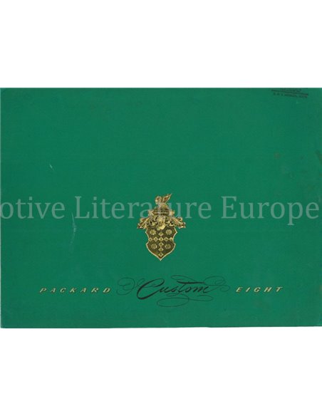 1948 PACKARD CUSTOM EIGHT BROCHURE ENGLISH (USA)