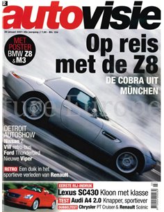 2001 AUTOVISIE MAGAZIN 02 NIEDERLÄNDISCH