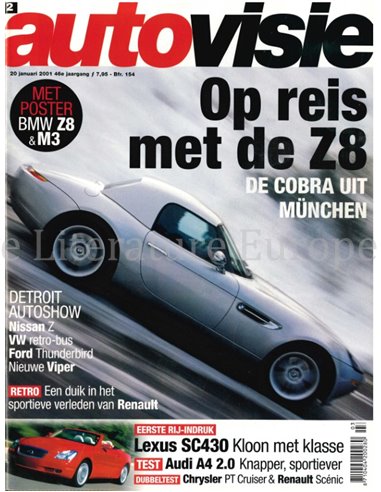 2001 AUTOVISIE MAGAZIN 02 NIEDERLÄNDISCH