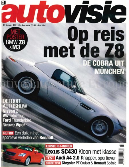 2001 AUTOVISIE MAGAZINE 02 NEDERLANDS