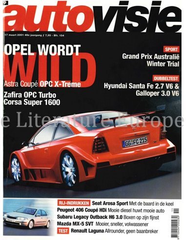 2001 AUTOVISIE MAGAZINE 06 NEDERLANDS