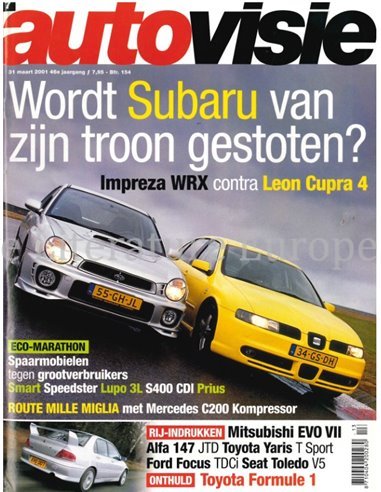 2001 AUTOVISIE MAGAZIN 07 NIEDERLÄNDISCH