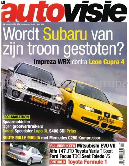 2001 AUTOVISIE MAGAZIN 07 NIEDERLÄNDISCH