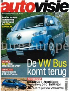 2001 AUTOVISIE MAGAZINE 11 NEDERLANDS